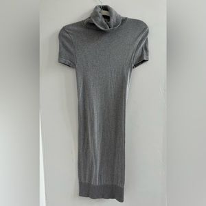 BEBE Turtleneck Short Sleeve Sweater Dress Size S